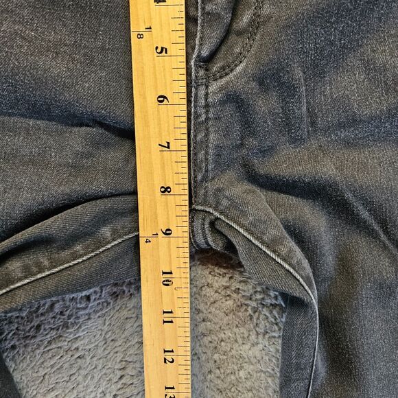 Pilcro‎ Serif Jeans Women Size 28 Petite Black Denim Skinny Leg - Picture 4 of 10